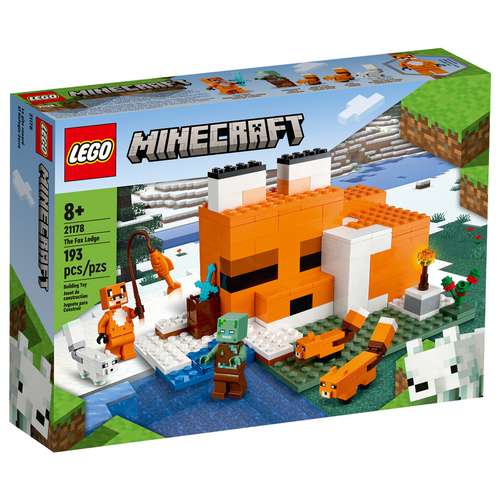 لگو سری Minecraft El Refugio-Zorro کد 21178 