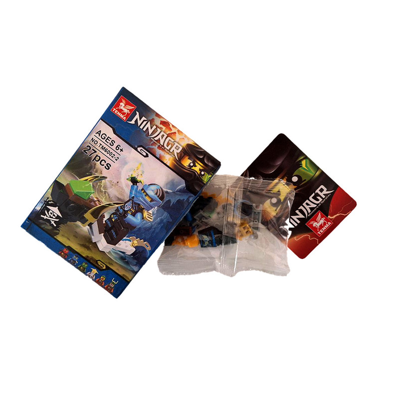 ساختنی 27 تکه مدل نینجا