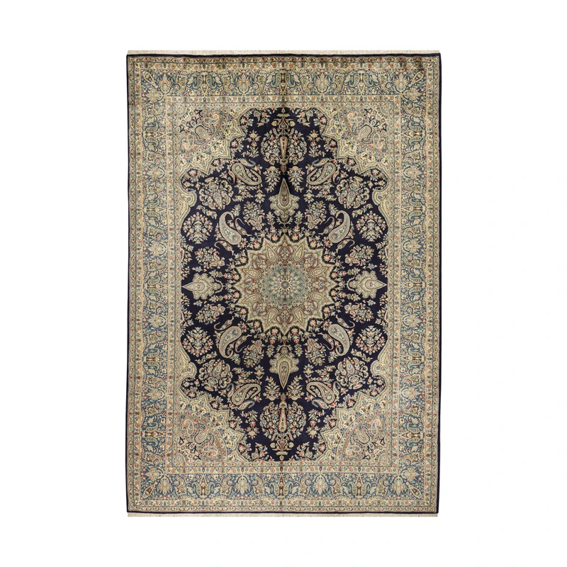 فرش دستبافت شش متری طرح کرمان کد 4.68.50