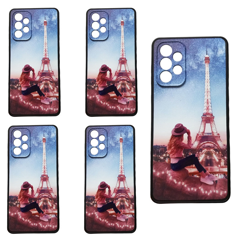 کاور کد ef-73 مدل دخترانه مناسب برای گوشی موبایل سامسونگ Galaxy A73 بسته پنج عددی