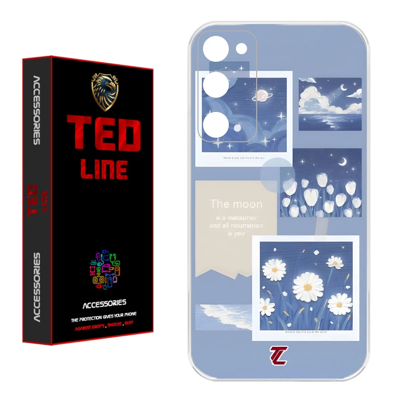 کاور تدلاین طرح بابونه کد 1203 مناسب برای گوشی موبایل سامسونگ Galaxy S20 FE