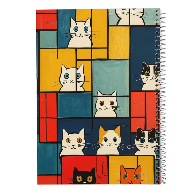 دفتر نقاشی 50 برگ مدوپد مدل موجودات فانتزی کد DF17052