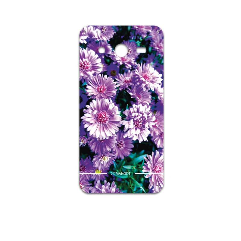 برچسب پوششی ماهوت مدل Purple-Flower مناسب برای گوشی موبایل سامسونگ Galaxy Core 2