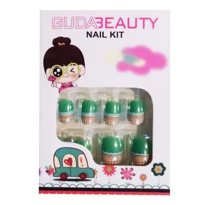 ناخن مصنوعی بچگانه مدل gb2 بسته 12 عددی