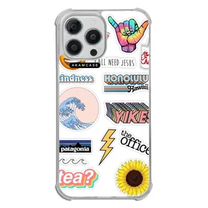 AKAM AMCWTA13PROMAX-GOOD VIBES8 Cover For Apple iPhone 13 Pro Max