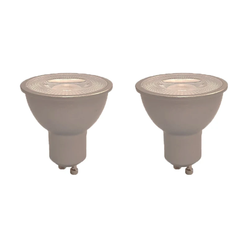 لامپ هالوژن اس ام دی 7 وات ایران زمین مدل لنز دار پایه GU10 بسته 2 عددی