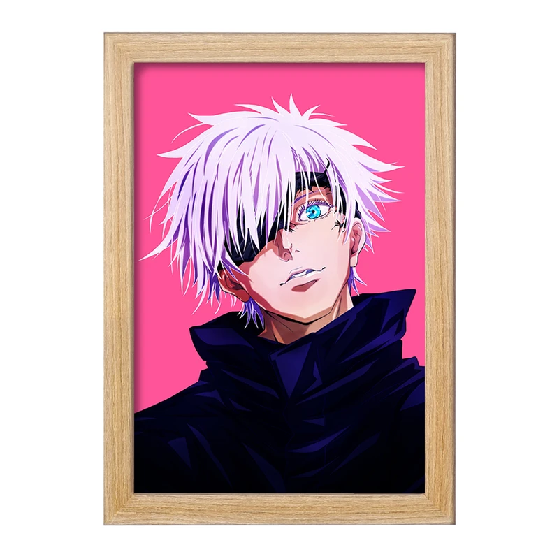 تابلو خندالو مدل گوجو ساتورو انیمه جوجوتسو کایزن کد F1573