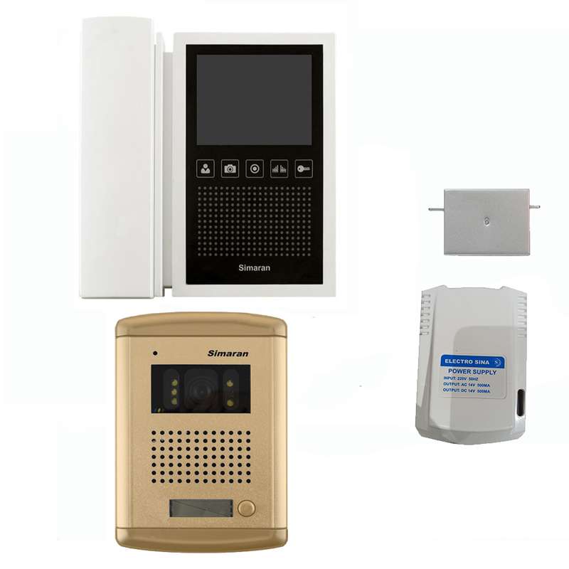 دربازکن تصویری سیماران مدل hs43V1G مجموعه 4 عددی