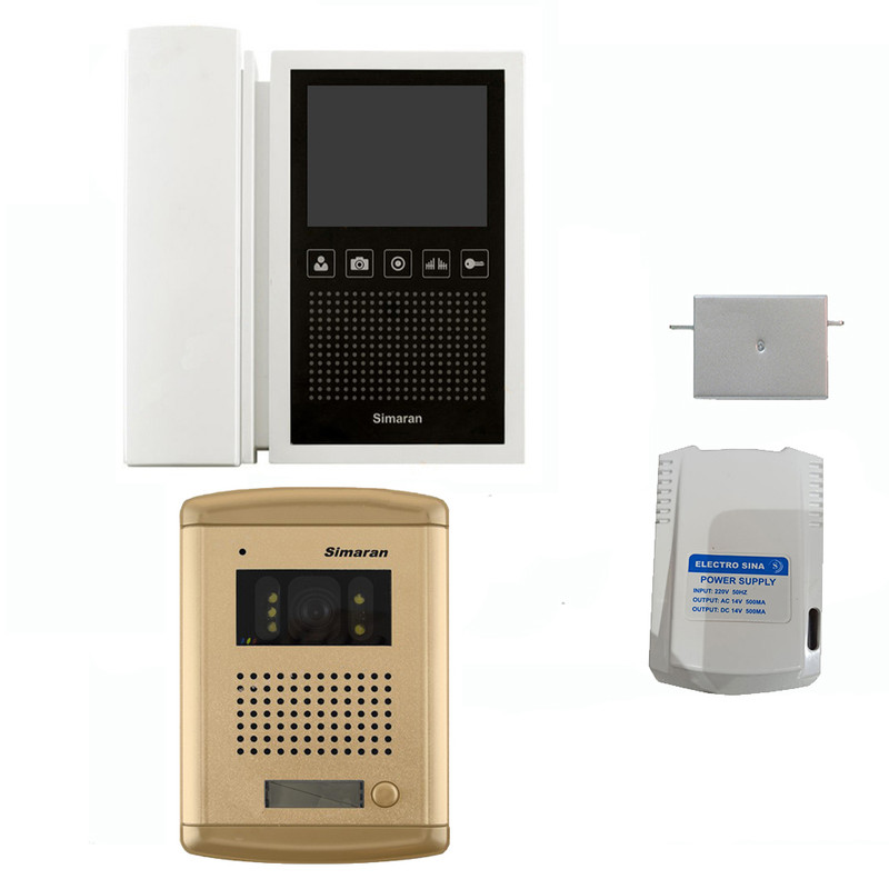 دربازکن تصویری سیماران مدل hs43V1G مجموعه 4 عددی