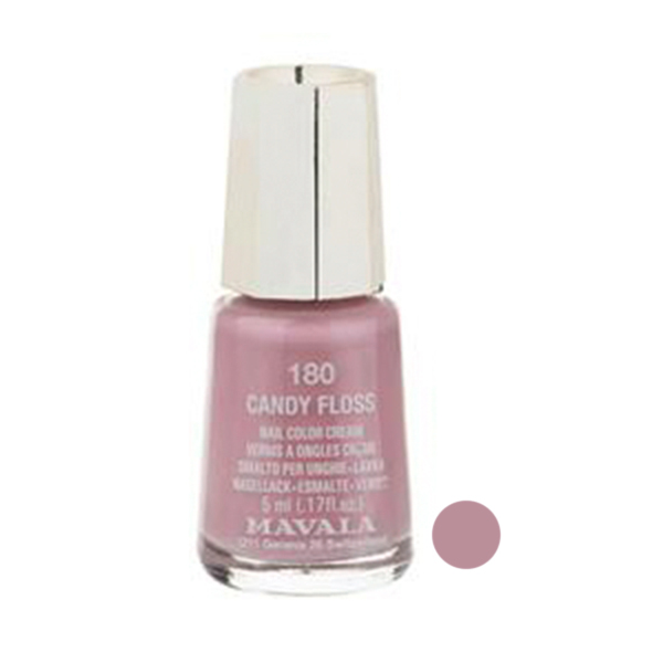 لاک ناخن ماوالا مدل candy floss شماره 180
