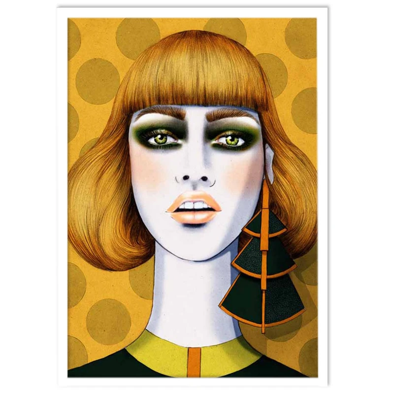 تابلو نوری بکلیت طرح سالن زیبایی و آرایش اسموکی مدل W-15392