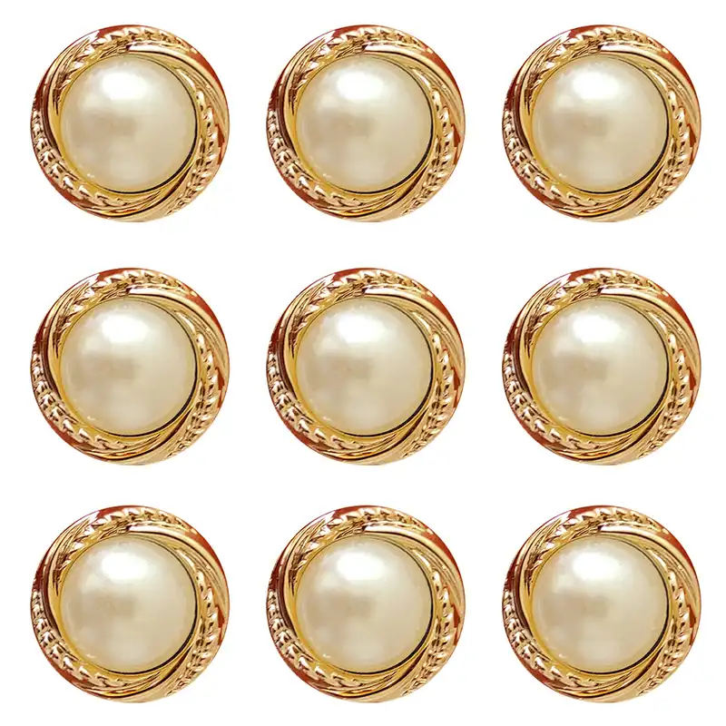 دکمه مدل مروارید کد M5002 بسته 9 عددی