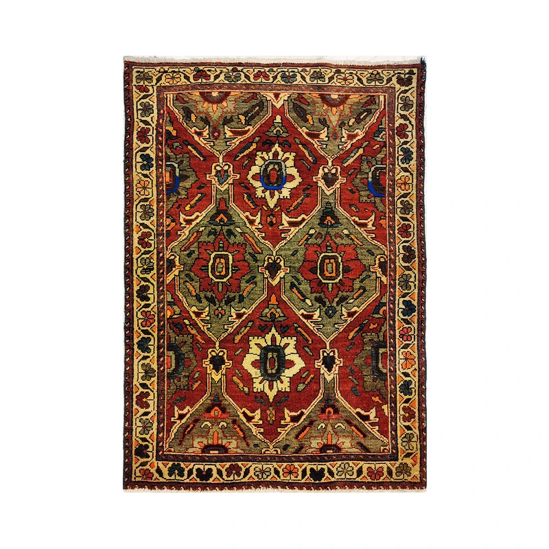 فرش دستبافت یک و نیم متری کد NKP.TO.V.1.26