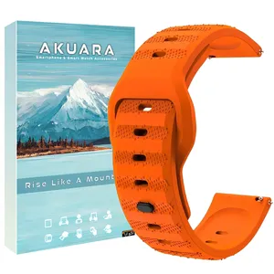 بند آکوآرا مدل SPGN Silic AK مناسب برای ساعت هوشمند سامسونگ 22 میلی متری Galaxy Watch Gear S2 Classic / Gear S3 / Gear Sport