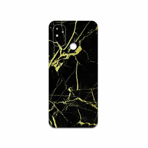 MAHOOT Graphite-Gold-Marble Cover Sticker for OnePlus Nord N100
