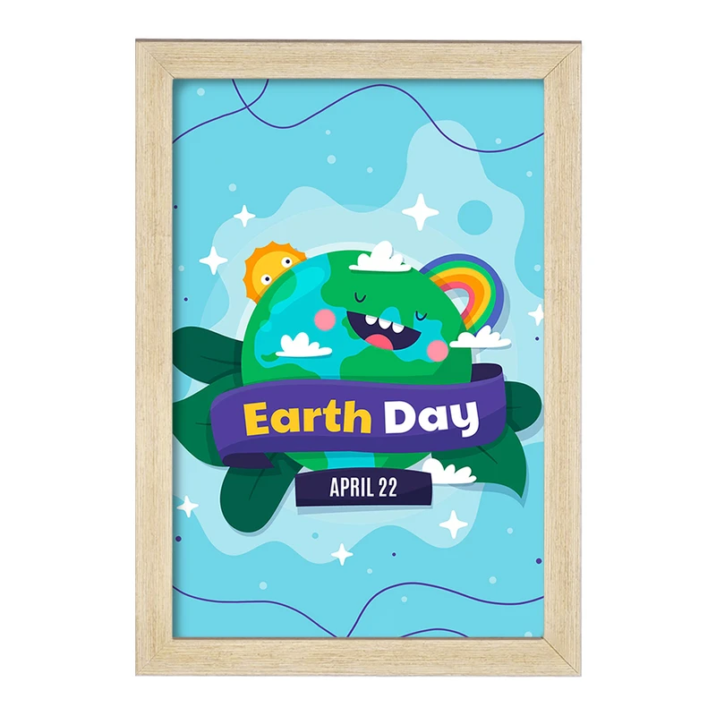 تابلو خندالو مدل حمایت از محیط زیست کد 25926