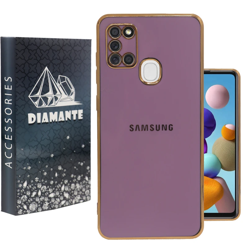 کاور دیامانته مدل Mycase2 Bk مناسب برای گوشی موبایل سامسونگ Galaxy A21s
