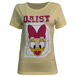 تی شرت آستین کوتاه زنانه مدل کاترین کد 8