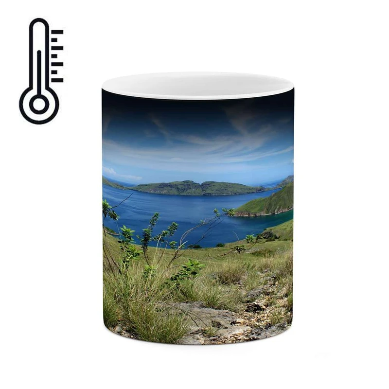 ماگ حرارتی کاکتی مدل منظره کد mgh15661