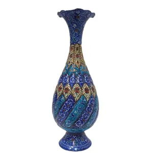 گلدان میناکاری مدل موشکی کد 18