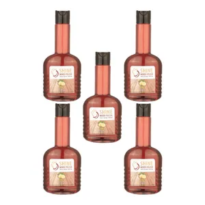 براق کننده و پولیش واکس چوب شاین مدل A.777 حجم 250 میلی لیتر بسته 5 عددی