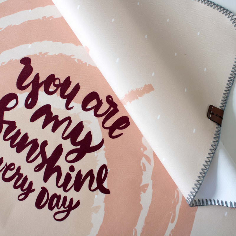 زیرانداز تعویض نوزاد دی روحه مدل خورشید