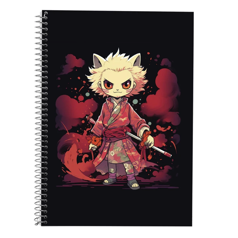 دفتر لغت 50 برگ مدوپد طرح Demon Slayer کد DF11030