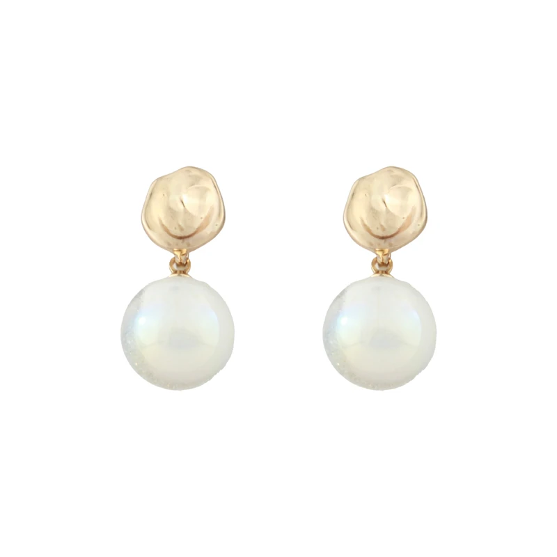 گوشواره دخترانه مدل مرواریدی کد 1827