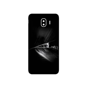 MAHOOT Black Portrait Cover Sticker for Samsung Galaxy J4