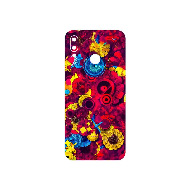 برچسب پوششی ماهوت مدل Vector Flower Garden Digital Art مناسب برای گوشی موبایل هوآوی Nova 3e