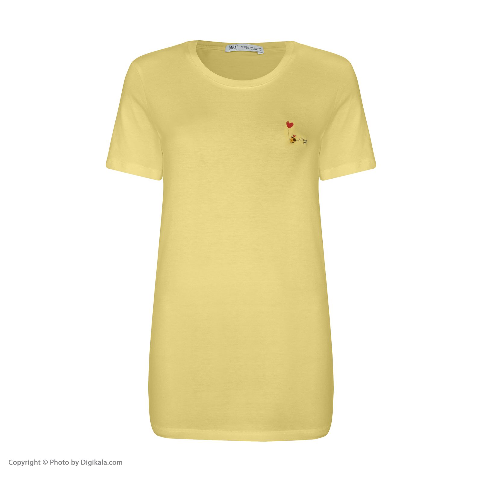تی شرت زنانه جامه پوش آرا مدل 4012019449-16 -  - 2