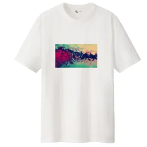 تی شرت لانگ زنانه مدل آبرنگ