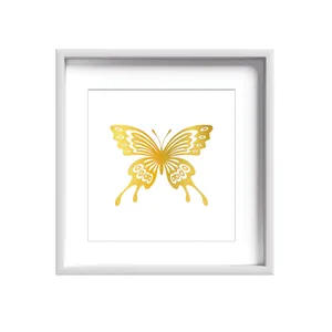 تابلو طلاکوب زرکات طرح پروانه مدل Butterfly