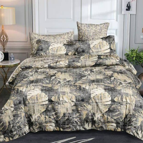 سرویس روتختی مدل برگ هاوایی دو نفره شش تکه