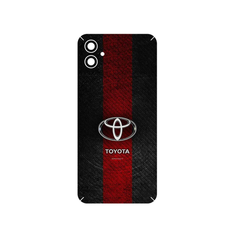 برچسب پوششی ماهوت مدل TOYOTA_Logo مناسب برای گوشی موبایل سامسونگ Galaxy F04