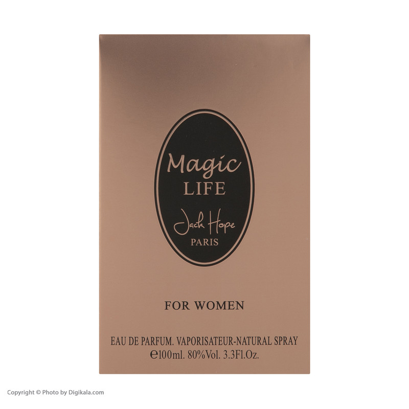 ادو پرفیوم زنانه جک هوپ مدل Magic Life حجم 100 میلی لیتر ادو پرفیوم زنانه جک هوپ مدل Magic Life حجم 100 میلی لیتر