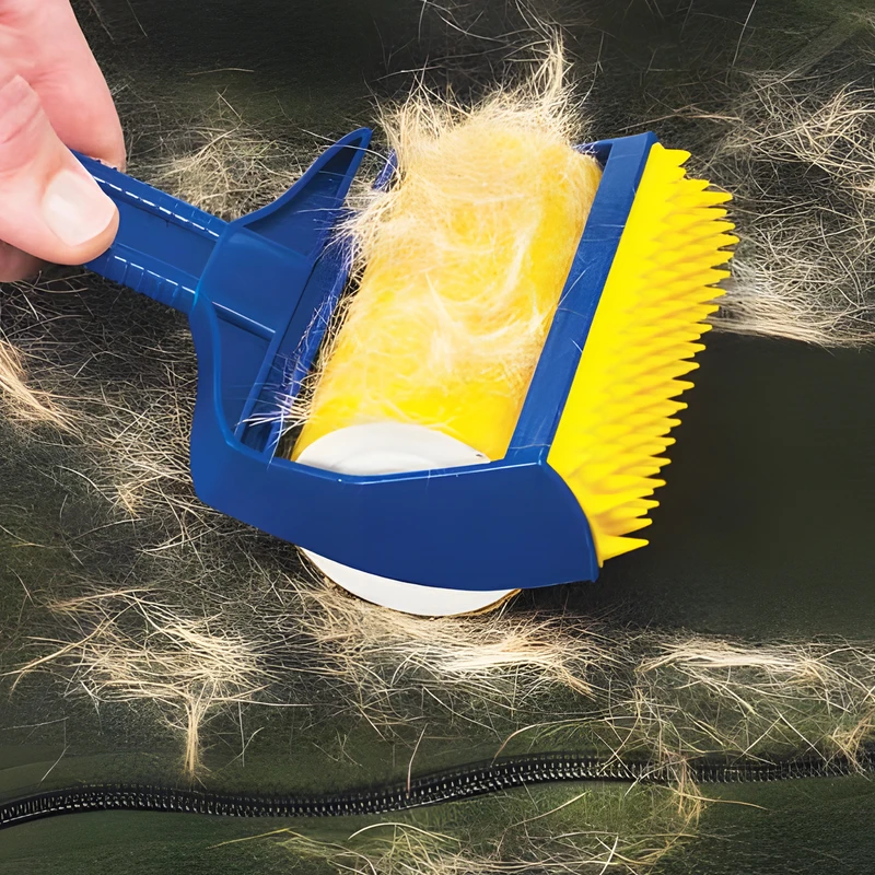 پرزگیر لباس مدل ژله ای غلتکی دائمی کد Sticky Buddy بسته دو عددی