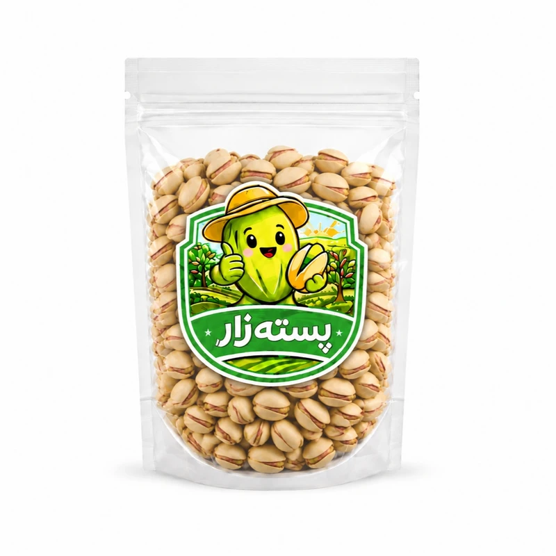 پسته خام بادامی اعلا پسته زار - 500 گرم