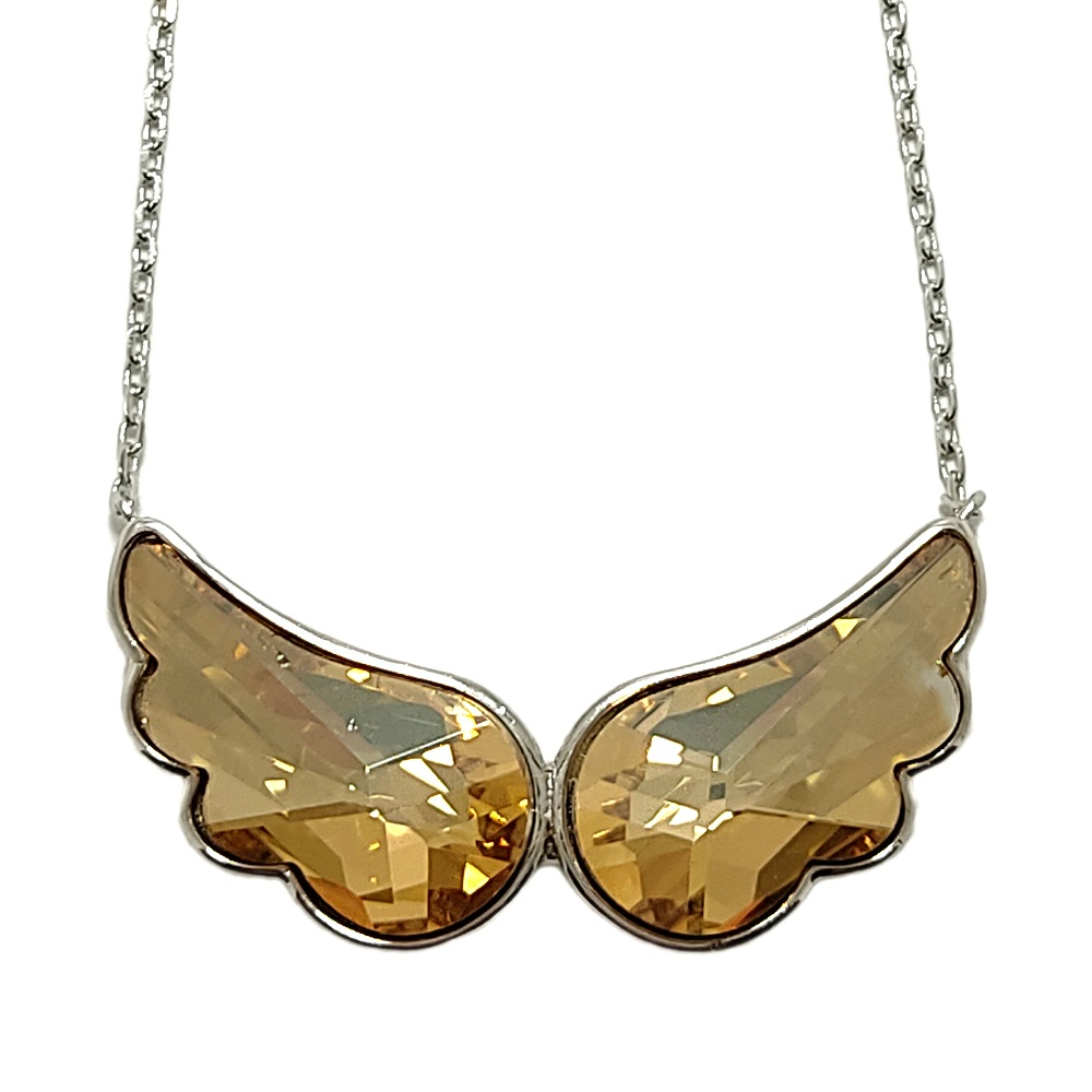 گردنبند نقره زنانه مدل پر