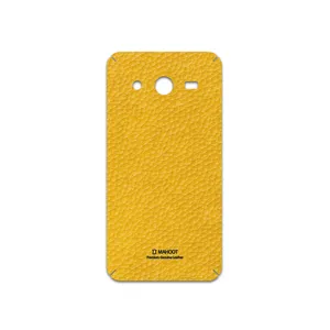 MAHOOT Mustard-Leather Cover Sticker for Samsung Galaxy Core 2
