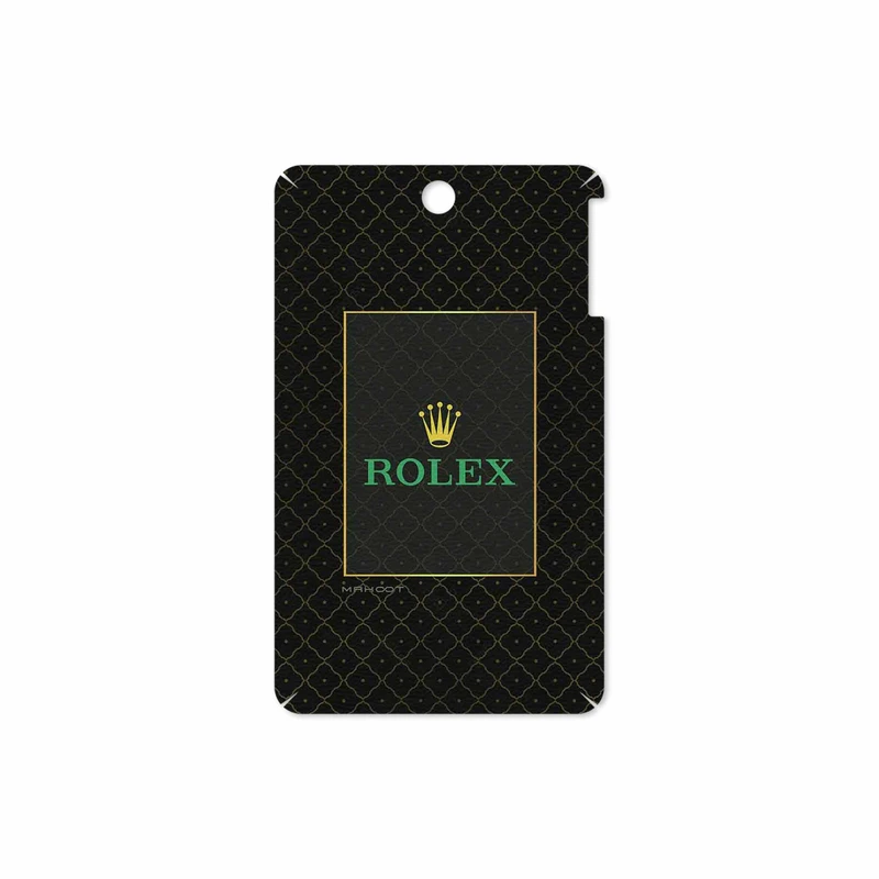 برچسب پوششی ماهوت مدل Rolex-Logo مناسب برای تبلت لنوو A7-50 A3500 2014