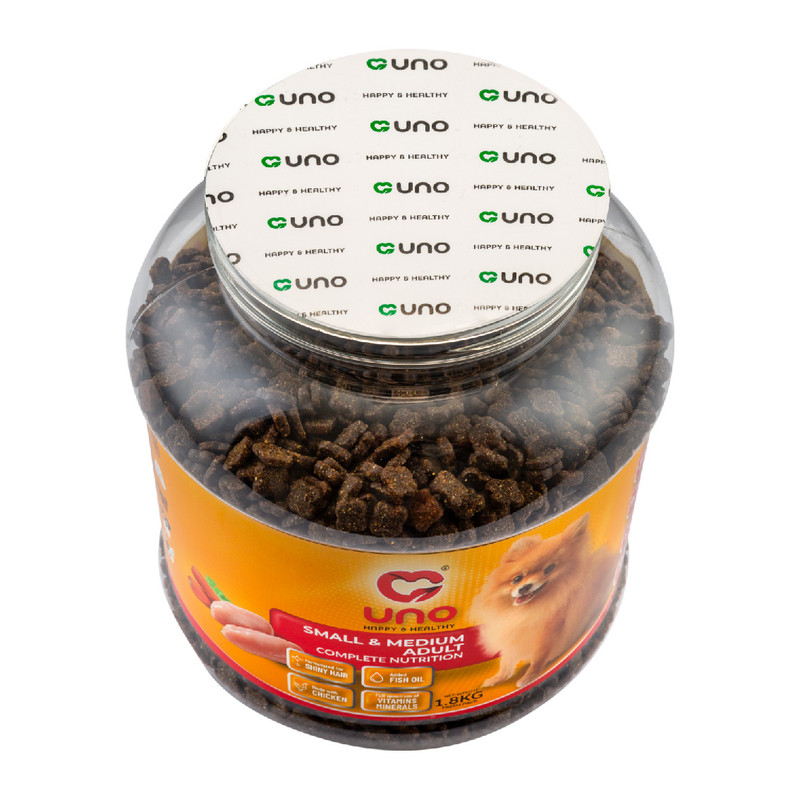 غذای خشک سگ اونو مدل بالغ نژاد کوچک و متوسط وزن 2 کیلوگرم