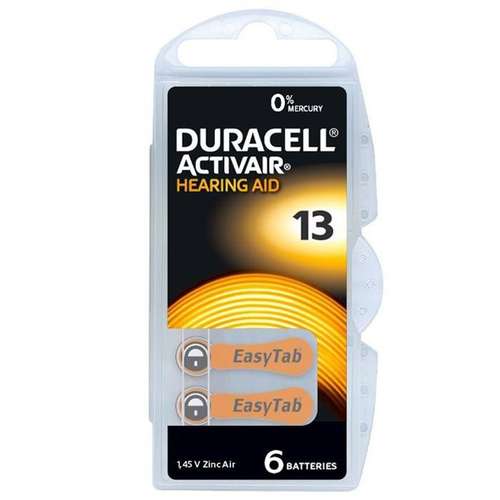 باتری سمعک  کد 13 بسته 6 عددی