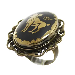 انگشتر زنانه مدل حدید فروردین ماه کد 6908