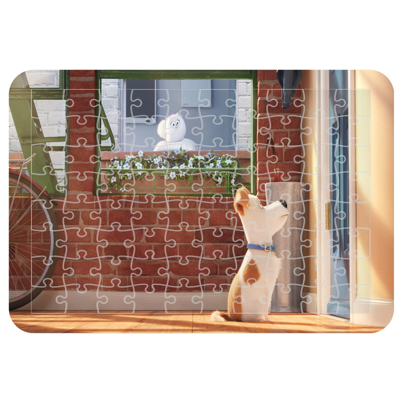 پازل 54 تکه اطلس آبی طرح کارتون زندگی مخفی حیوانات خانگی مدل P1942