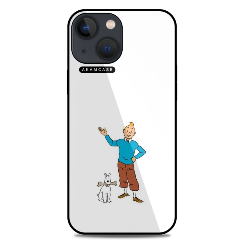 کاور آکام مدل AMC-WA13M-TINTIN-10 مناسب برای گوشی موبایل اپل iPhone 13 Mini