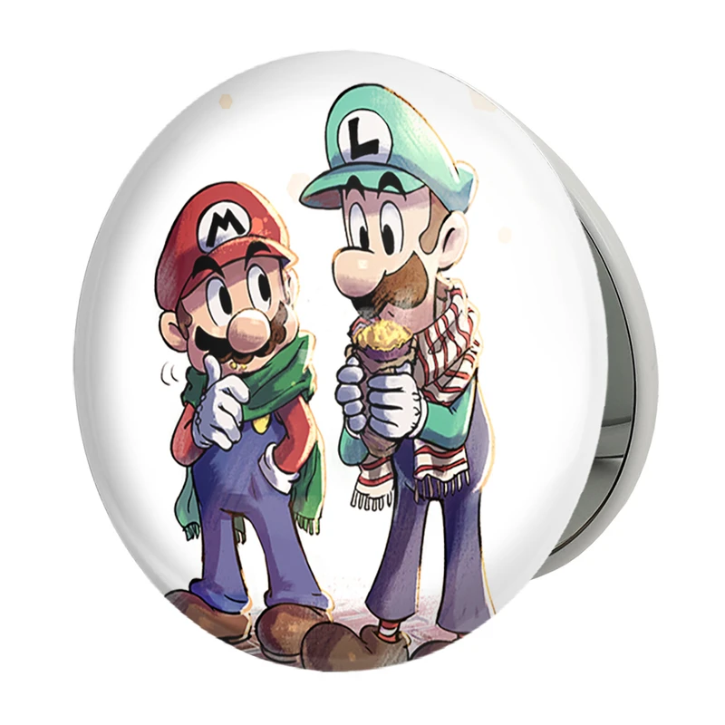 آینه جیبی خندالو طرح (Mario) بازی سوپر ماریو مدل تاشو کد 31529