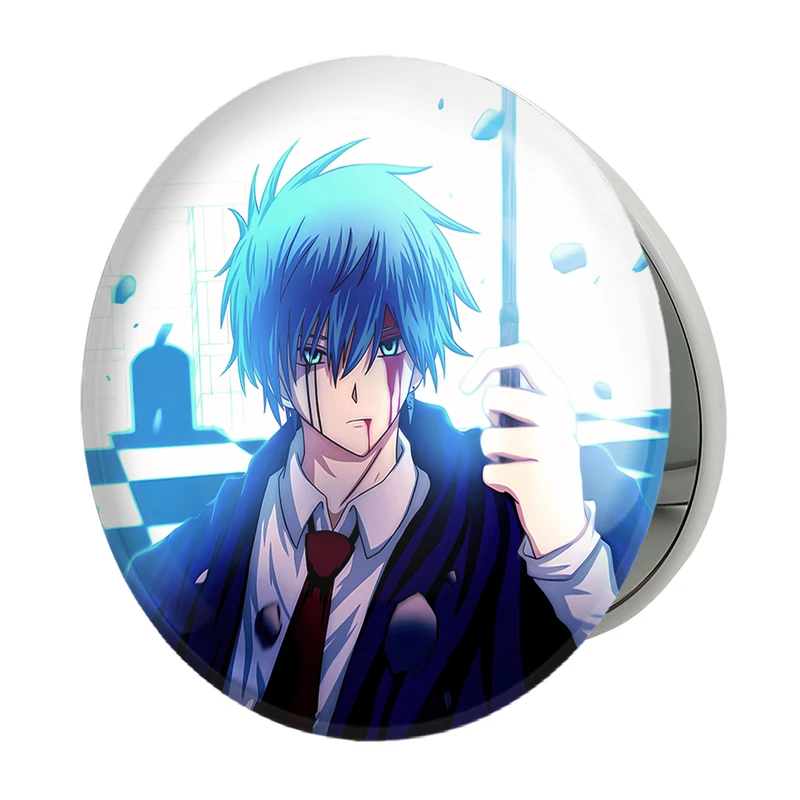 آینه جیبی خندالو طرح انیمه ماشیل جادو و ماهیچه مدل تاشو کد 27558 