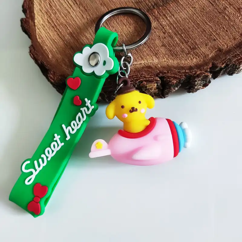 جاکلیدی مدل سیلیکونی طرح سگ خلبان و هواپیما کد DB21