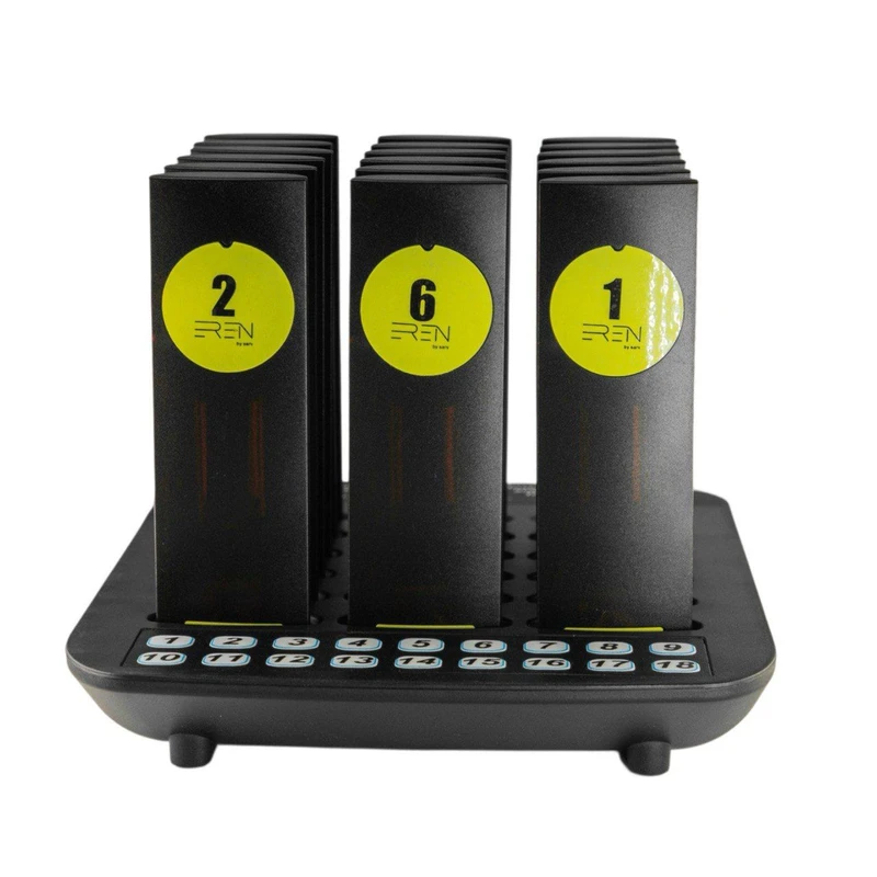 عکس شماره 2 : دستگاه فراخوان مشتری مدل cs_18qm بسته 1عددی